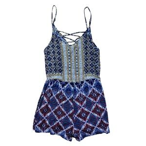 Patterned Romper